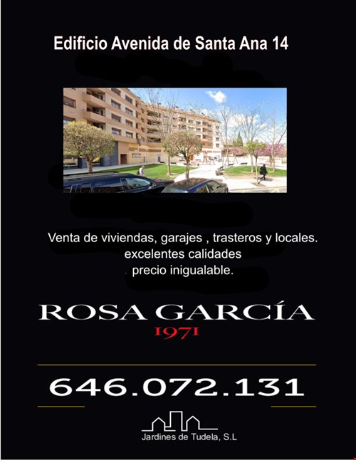 Venta 35 viviendas Avda. de Santa Ana 14