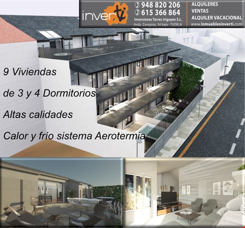 Nueve Viviendas en C/Cascante Inmuebles Inverti