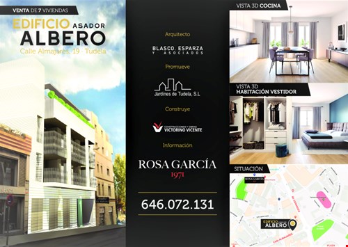 Siete viviendas en construcción Tudela