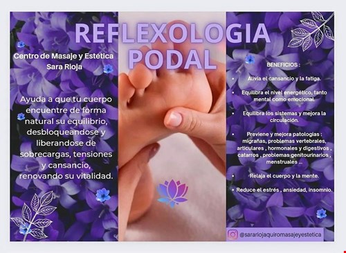 REFLEXOLOGIA PODAL. Bono 5 sesiones 125 €